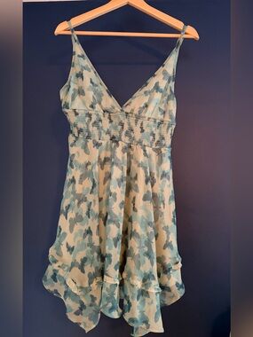 Butterfly Print Urban Outfitters Minidress